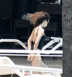 Penélope Cruz in a wet swimsuit