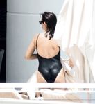Penélope Cruz in a wet swimsuit