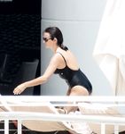 Penélope Cruz in a wet swimsuit