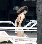 Penélope Cruz in a wet swimsuit