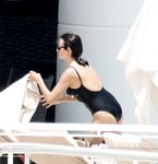 Penélope Cruz in a wet swimsuit