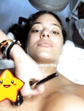 Ashley Graham exposes boobs and fat ass