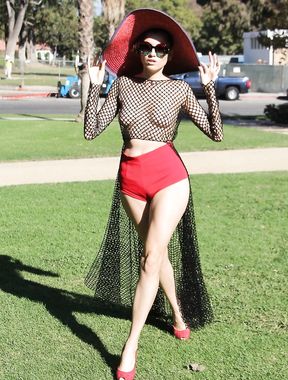 Blanca Blanco see through and bikini photos