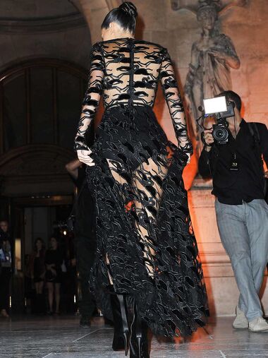 Kendall Jenner wears completely see-through dress
