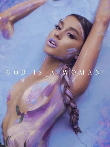 Ariana Grande thrilling topless album