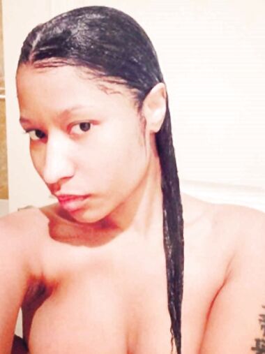 Nicki Minaj nude and sexy lingerie collection