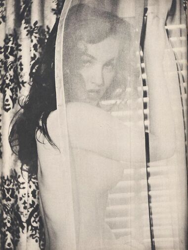 Julie Newmar hairy pussy exposed