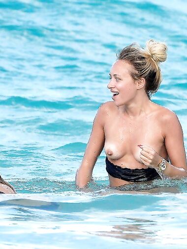 Lana Scolaro Boob Slip