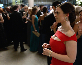 Hayley Atwell bra – Conviction s01e01 (2016)