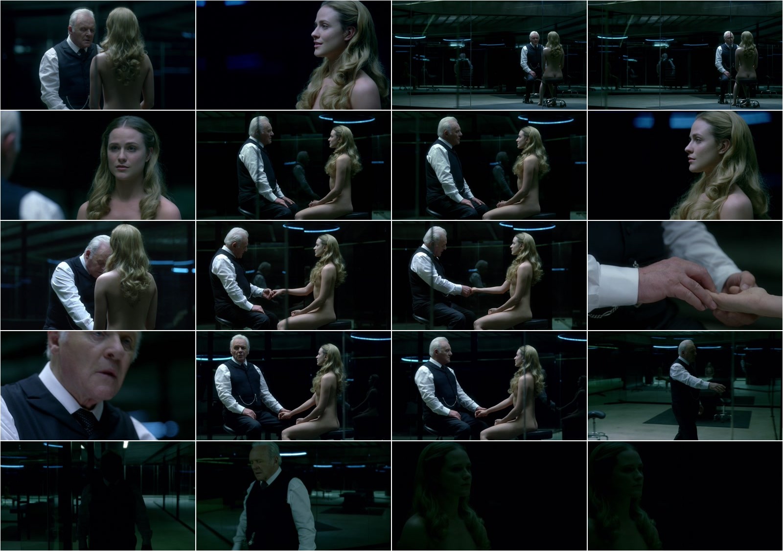 Evan rachel wood naked in westworld