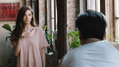 Katherine Cunningham nipple - Yellowstone s02e01 (2019)