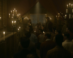 Bella Heathcote naked - Strange Angel s02e01 (2019)