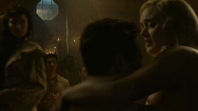 Bella Heathcote naked - Strange Angel s02e01 (2019)