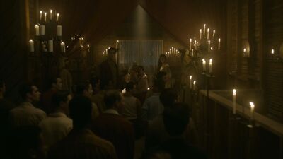 Bella Heathcote naked - Strange Angel s02e01 (2019)