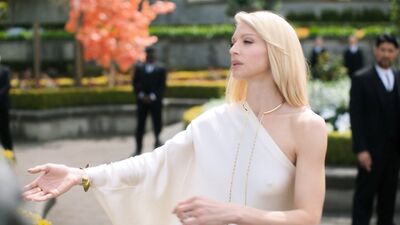 Kristin Lehman nipples - Altered Carbon s01e01 (2018)