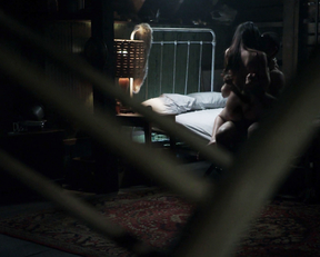 Odette Annable sex scene – Banshee s02e01-02 (2014)