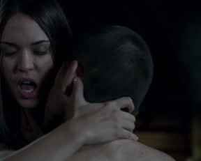 Odette Annable sex scene – Banshee s02e01-02 (2014)