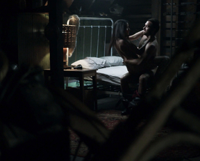 Odette Annable sex scene – Banshee s02e01-02 (2014)