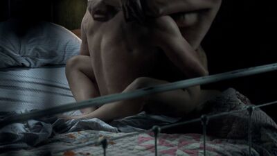 Odette Annable sex scene – Banshee s02e01-02 (2014)