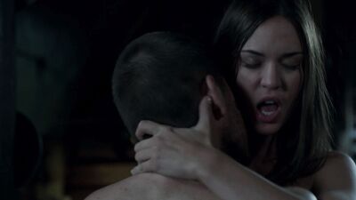 Odette Annable sex scene – Banshee s02e01-02 (2014)