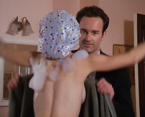 Alyssa Milano topless – Charmed season 4 (2001)