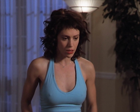 Alyssa Milano topless – Charmed season 4 (2001)