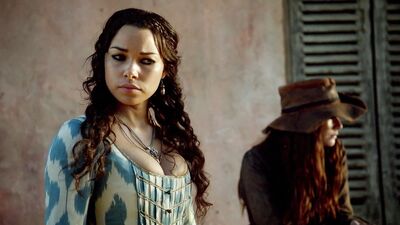 Jessica Parker Kennedy, Clara Paget – Black Sails s02e05 (2015)