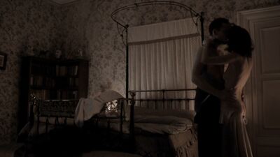 Caitriona Balfe naked – Outlander s01e01 (2014)