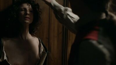 Caitriona Balfe naked – Outlander s01e08 (2014)