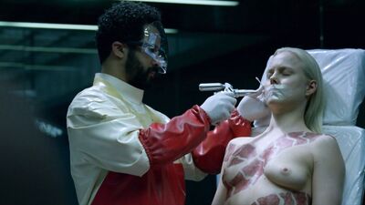 Ingrid Bolso Berdal nude – Westworld s01e10 (2016)