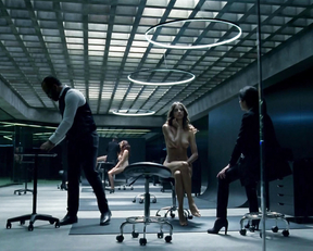 Angela Sarafyan naked – Westworld s01e01 (2016)