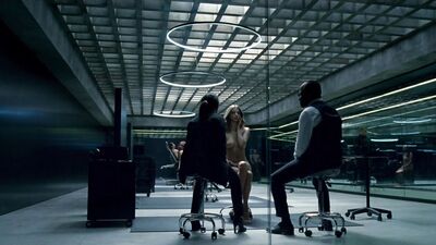 Angela Sarafyan naked – Westworld s01e01 (2016)