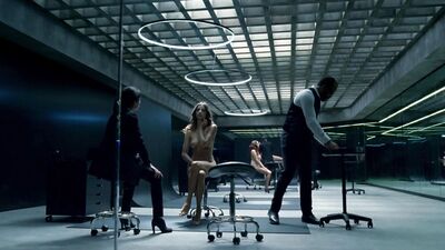Angela Sarafyan naked – Westworld s01e01 (2016)