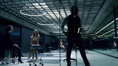 Angela Sarafyan naked – Westworld s01e01 (2016)