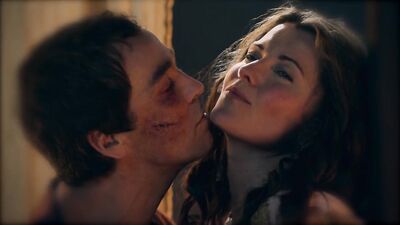 Lucy Lawless, Jaime Murray – Spartacus. Gods of the Arena s01e02 (2011)
