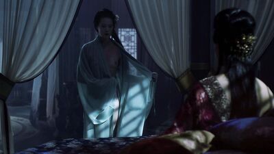 Olivia Cheng nude – Marco Polo s01e04 (2014)