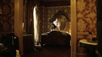 Rachel Korine topless – The Knick s01e05-10 (2014)