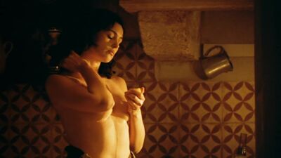 Monica Bellucci naked - Squeezing Some Lemons