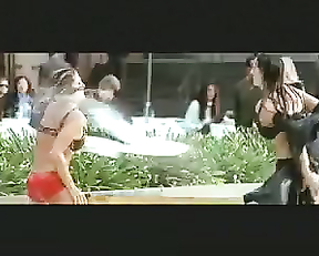 Kitana Baker And Tonya Ballinger - Miller Lite "Catfight" Commercial