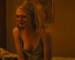 Elle Fanning topless - Galveston