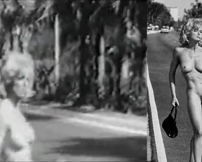 Madonna nude - Hitchhiking