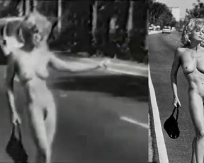 Madonna nude - Hitchhiking