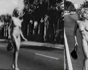 Madonna nude - Hitchhiking