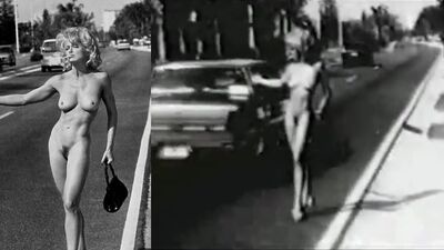 Madonna nude - Hitchhiking