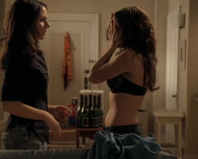Anna Silk, Erin Karpluk sex scene - Being Erica