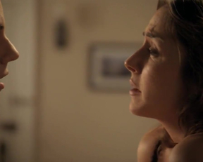 Anna Silk, Erin Karpluk sex scene - Being Erica