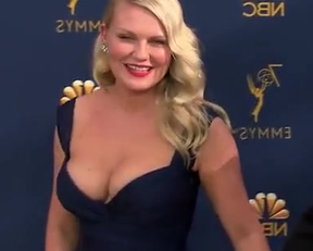 Kirsten Dunst On Emmy Red Carpet
