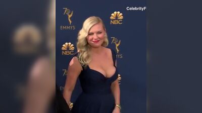 Kirsten Dunst On Emmy Red Carpet