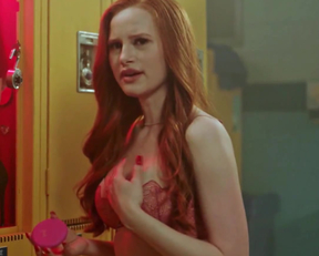 Madelaine Petsch topless - Riverdale