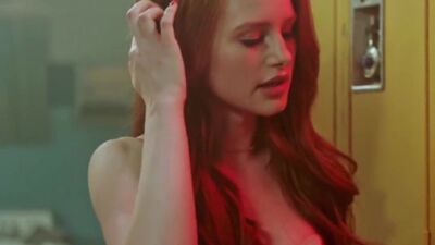 Madelaine Petsch topless - Riverdale